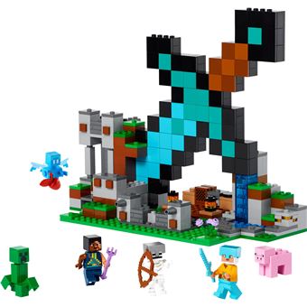 LEGO® Minecraft® 21244 L’avant-poste de l’épée