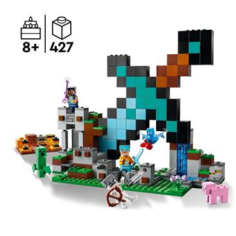 LEGO® Minecraft® 21244 L’avant-poste de l’épée