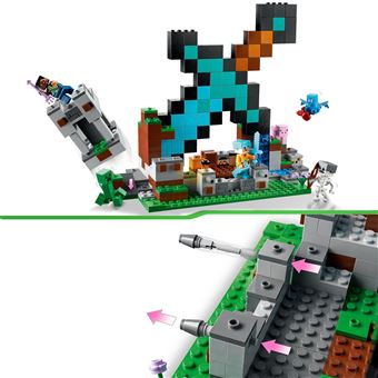 LEGO® Minecraft® 21244 L’avant-poste de l’épée