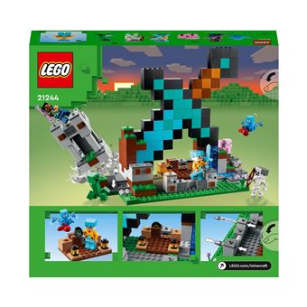 LEGO® Minecraft® 21244 L’avant-poste de l’épée