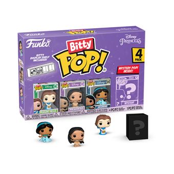 Pack 4 figurines Funko Bitty Pop Disney Princess Belle