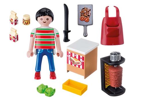 Playmobil Special Plus 9088 Vendeur de kebab Playmobil fnac