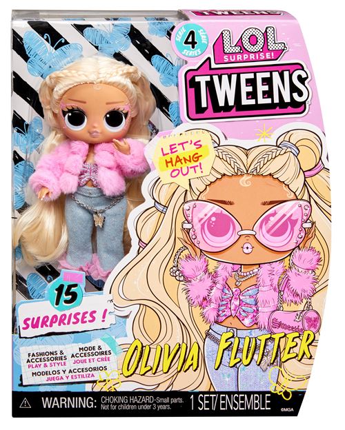 L.o.l. Surprise tweens s4 doll- olivia flutter MGA588733EUC