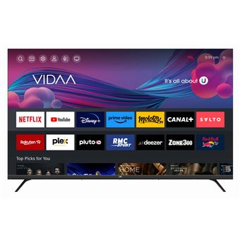 TV LED JVC LT-43FV130 108 cm 4K UHD Smart TV Noir - 1