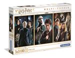 Coffret de 3 Puzzles Clementoni Harry Potter 3 x 1000 pièces