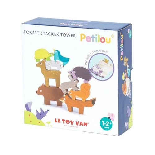 Jouet en bois Le Toy Van La Tour des Animaux de la Forêt