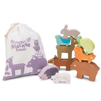Jouet en bois Le Toy Van La Tour des Animaux de la Forêt