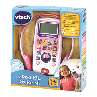 Jeu électronique Vtech Vpod kid Do Ré Mi Rose