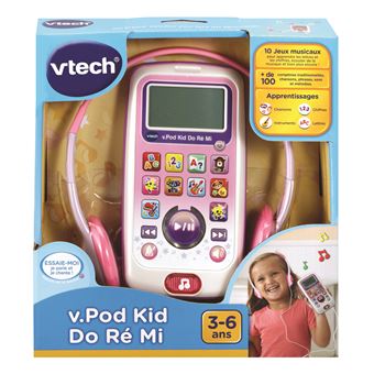 Jeu électronique Vtech Vpod kid Do Ré Mi Rose