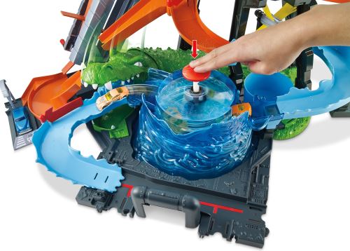 Soldes d’été 2026 : Hot Wheels City Station de lavage requin (HTN82) au