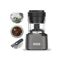 Royal Swiss® Hachoir Électrique Multifonction 4 en 1 – 1000W – Bol 3L en Acier Inoxydable – Lames Inox Ultra-Tranchantes – Hachoir Viande, Légumes, Fruits, Sauces & Épices – Facile à Nettoyer