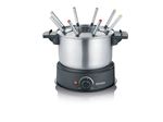 Appareil à fondue électrique Severin FO 2470 1500 W Inox et Noir