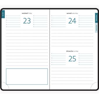 Agenda civil journalier Exacompta 2023 EasyDay Mini Labo