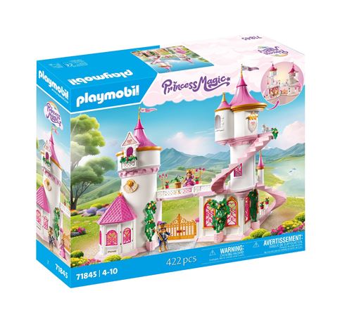 Playmobil Princess Magic 71845 Palais avec Couple Royal et Trônes