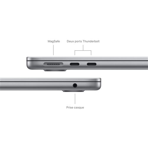Apple MacBook Air 13,6'' 512GB SSD Speicher 16GB gemeinsamer