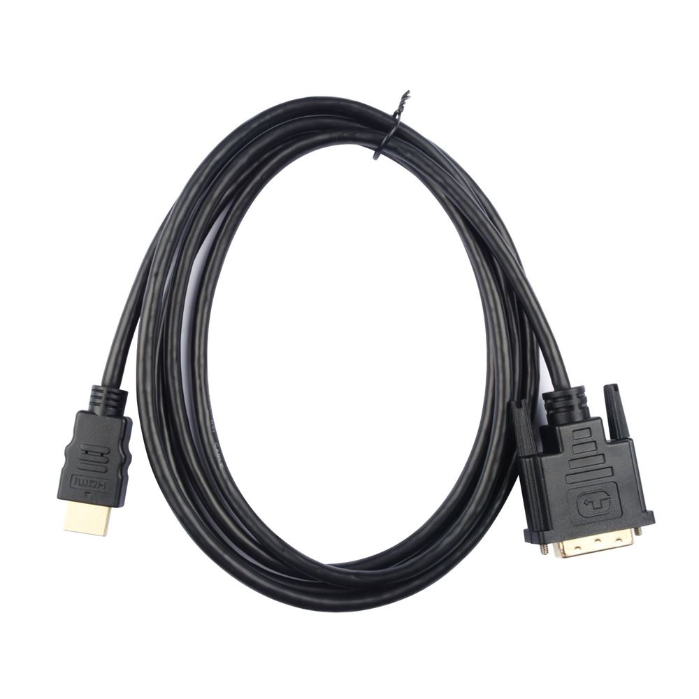 Câble DVI vers HDMI Temium 2 m Noir Accessoire TV vidéo Achat