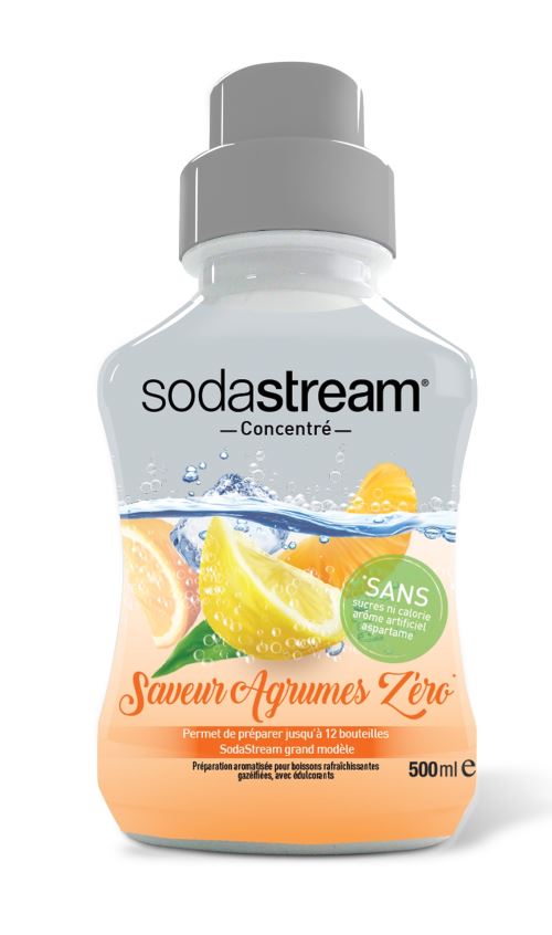 SODASTRM CONCENTRE AGRUMES ZERO 500 ML