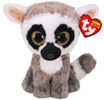 Peluche Ty Beanie Boo's Lémur le lémurien 15 cm