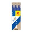 Pack de 6 recharges Pilot Frixion Pointe moyenne Bleu