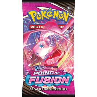 Booster Blister Pokémon Mon Epée et Bouclier 8 - Carte à