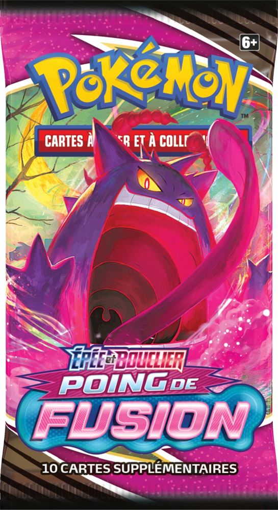 Booster Blister Pokémon Mon Epée et Bouclier 8 - Carte à