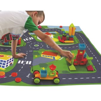 Seek'O City 90 pièces tapis et blocs de construction Seek O Blocks