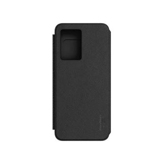 Flip cover PU Noir Pour A77
