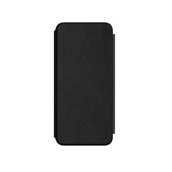 Flip cover PU Noir Pour A77