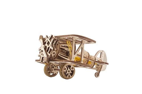 Ugears Puzzle 3D Mini Biplan - Image 3
