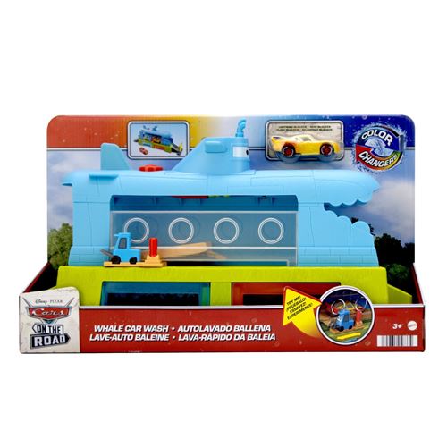 Voiture Disney Cars Pixar Station de lavage sous-marin