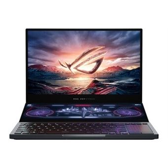 ASUS ROG Zephyrus Duo 15 GX550LWS-32T - Core i7 10875H / 2.3 GHz - 32 Go RAM - 512 Go SSD NVMe, configuration RAID 0 x 2 - 15.6" 3840 x 2160 (Ultra HD 4K) - GF RTX 2070 SUPER - Wi-Fi 6, Bluetooth - bronze - Windows 10 Home - 1
