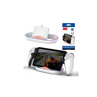 Charging Dock Portable Stand LEG RGB Ipega pour Playstation Portal Blanc