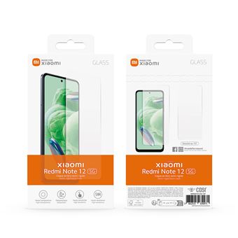 Protège-écran en verre trempé Made For Xiaomi pour Redmi Note 12 5G Transparent