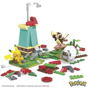 Jeu de construction Mega Construx Pokémon Pikachu Roucool et Moumouton