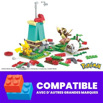 Jeu de construction Mega Construx Pokémon Pikachu Roucool et Moumouton