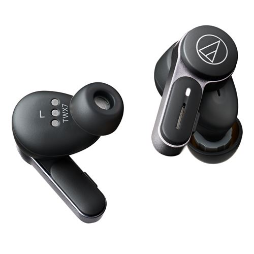 Ecouteurs sans fil Audio Technica ATH TWX7BK Bluetooth avec réduction active du bruit