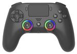 Manette sans fil Subsonic pour PS4 et PC Noir