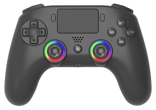 Manette sans fil Subsonic pour PS4 et PC Noir
