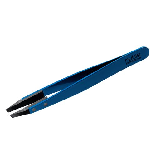 PINCE A EPILER HIGH TECH EN BIAIS BLEU