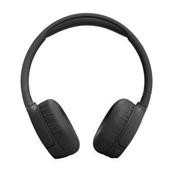 JBL TUNE 670NC - Écouteurs avec micro - sur l'oreille - Bluetooth - sans fil, filaire - Suppresseur de bruit actif - jack 3,5mm - noir