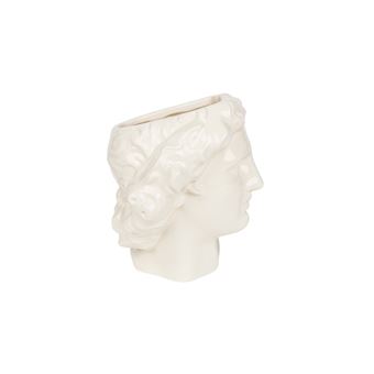 Vase en céramique Doiy Apollon Blanc