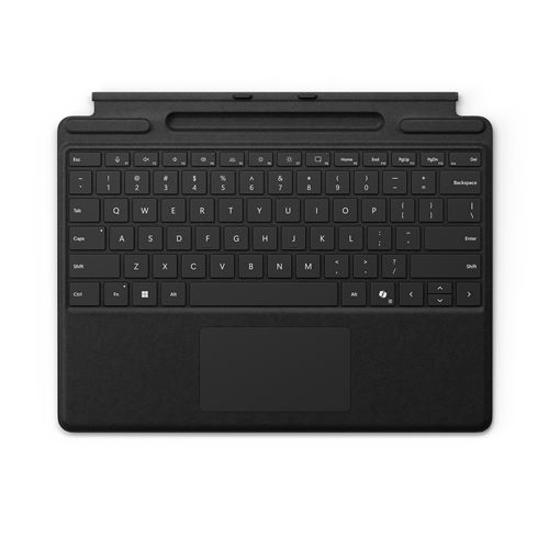 Clavier Microsoft Noir pour Surface Pro 13" avec rangement pour stylet - Microsoft