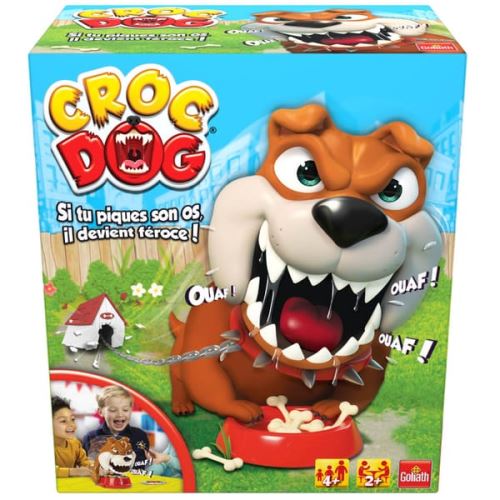 Jeu de Rapidité Goliath Croc Dog – 2 à 4 Joueurs, Dès 4 Ans - vue 9