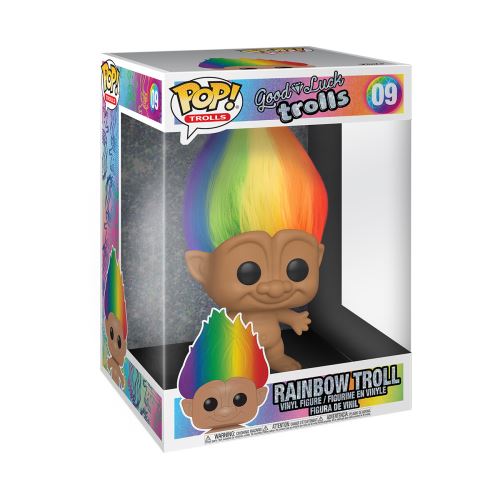 Figurine Funko Pop Trolls Rainbow Troll with Chase 10 Modèle aléatoire