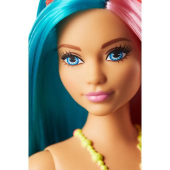 Barbie- Poupée Coiffeuse, 30,40 cm, cheveux violets et accessoires