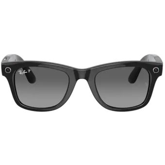 Lunettes de soleil Ray-Ban Stories Wayfarer Black polarisé