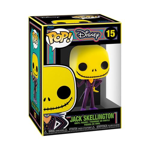 Funko/Fig Figurine Funko Pop Disney The Nightmare Before Christmas Jack Skellington Black Light