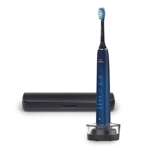 Brosse À Dents Électrique Philips Sonicare Diamondclean 9000 Hx9911/88 Bleu
