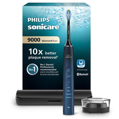 Brosse à Dents Électrique Philips Sonicare Diamondclean 9000 Bleu HX9911/88