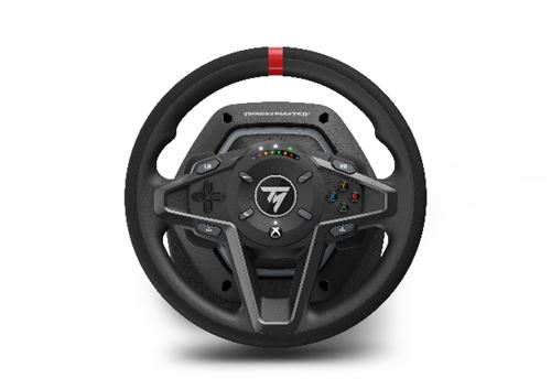 Volant gaming de course à retour de force Thrustmaster T128 Noir et Gris + Pédales Magnétiques pour PS4/PS5/PC